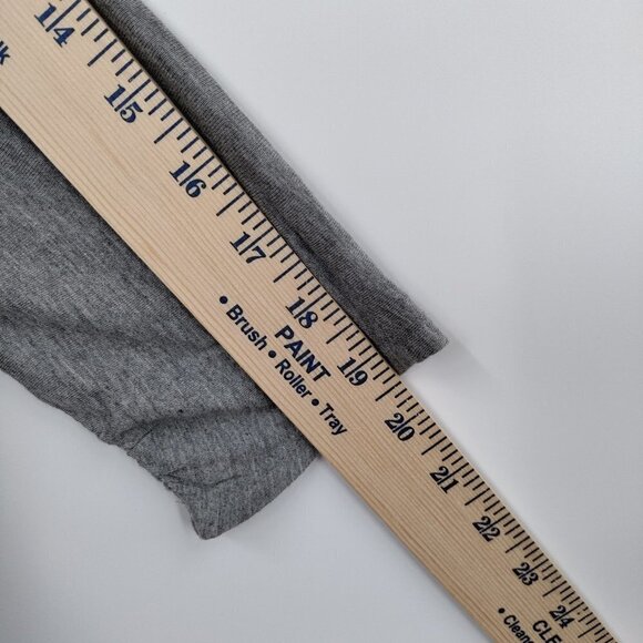 Club Monaco Color Block Boat-Neck Dolman Sleeve Mini Dress Small Women Gray - Picture 11 of 14